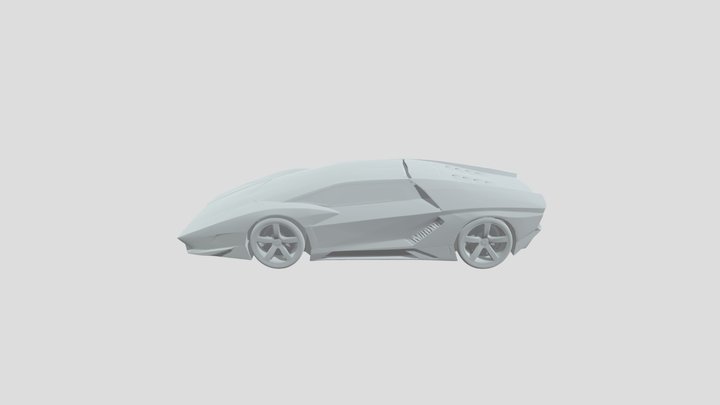 Stratos Zero Concept 3D Model