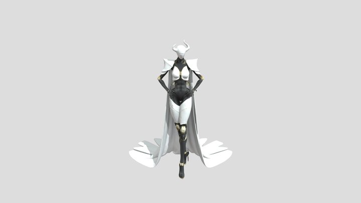 Cyber Marshal 3D Model
