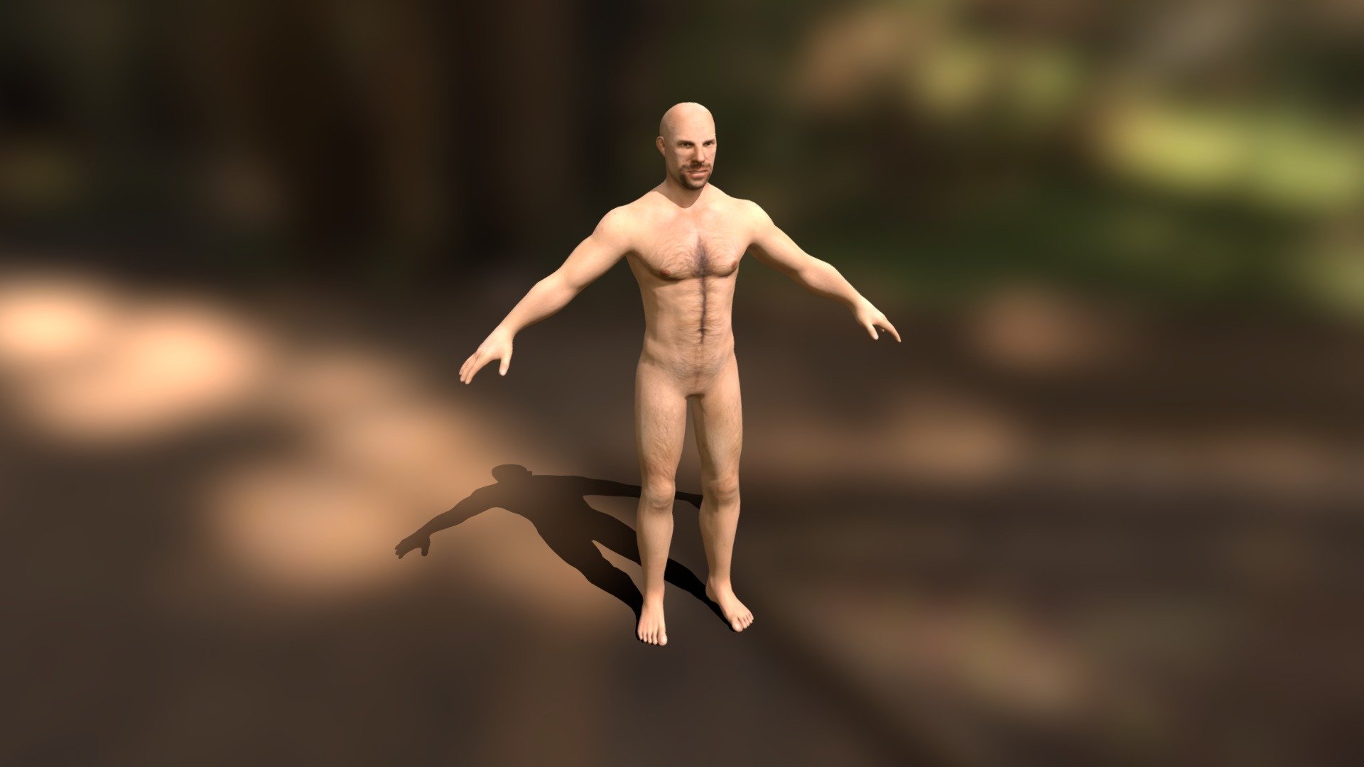 Base male model