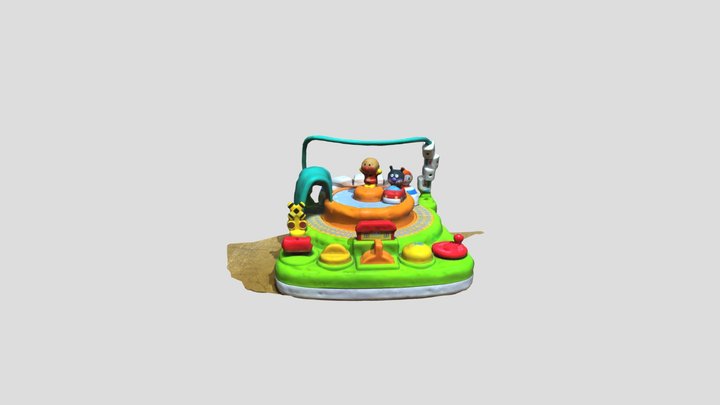 Anpan-man Train 3D Model