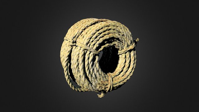 Fishing Rope 3D Model