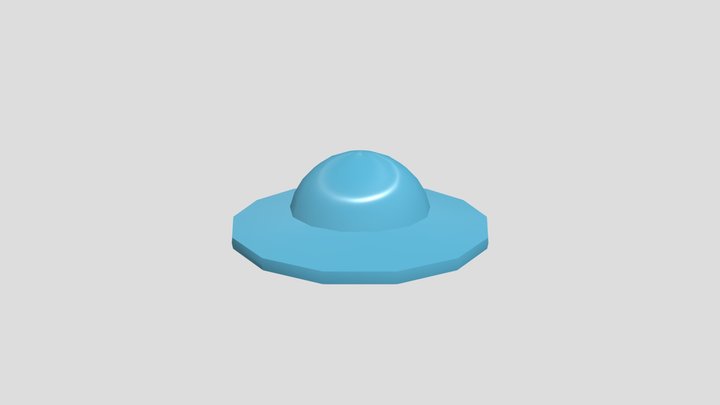 TestUFO 3D Model