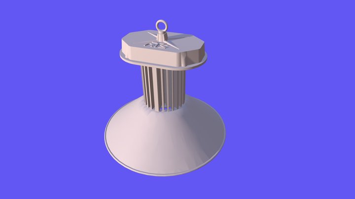 High Bay 100w 3D Model