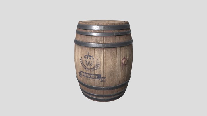 Barrel 3D Model