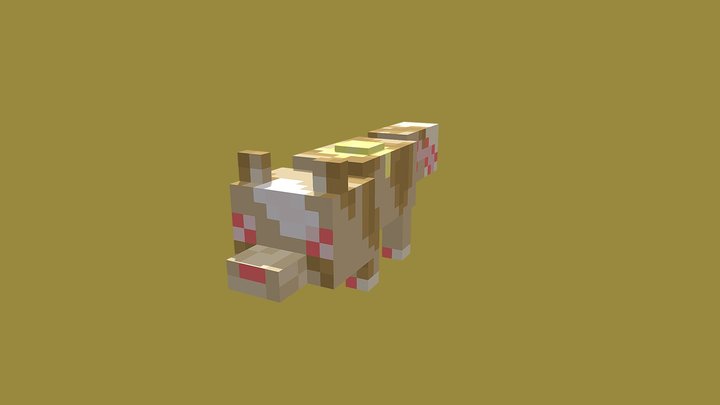 Pancake Fox 3D Model