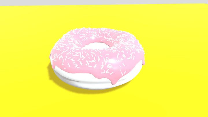 donut 3D Model