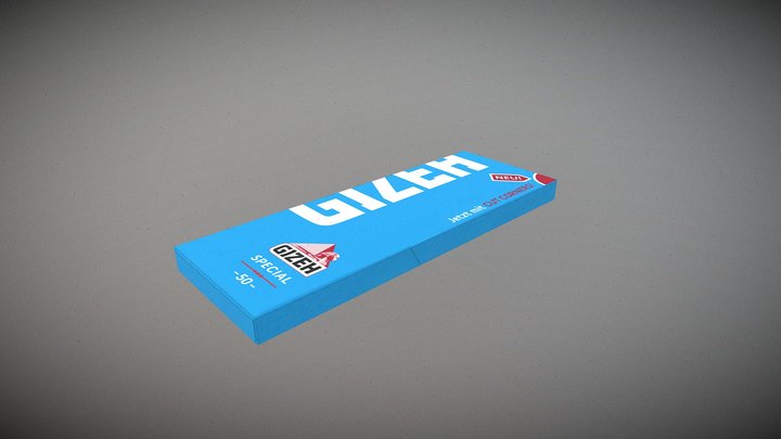 GIZEH Papers blue [Low Poly]
