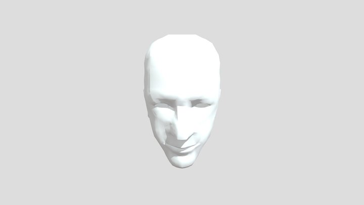 Joaquin's First Face 3D Model