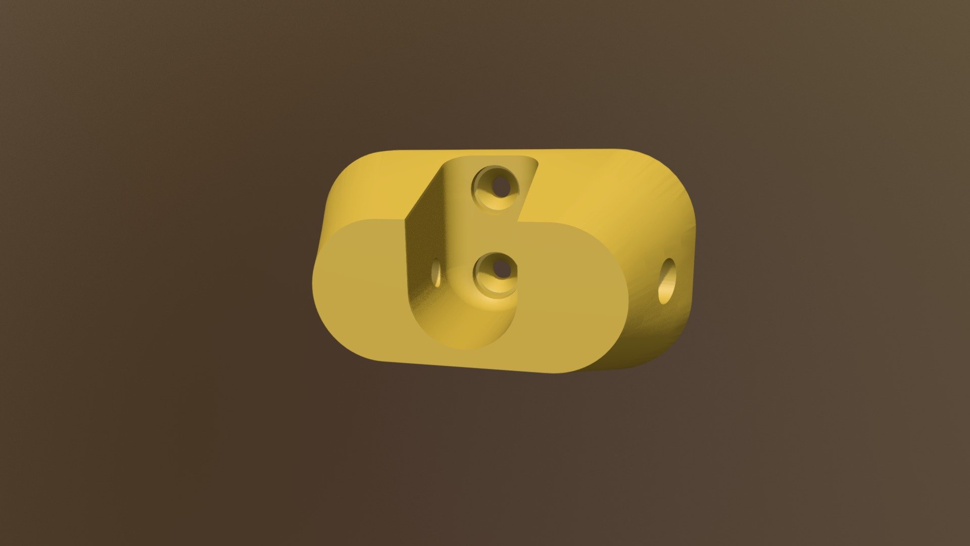 Bracket Design Rev F Exp - 3D model by terron [0adde2a] - Sketchfab