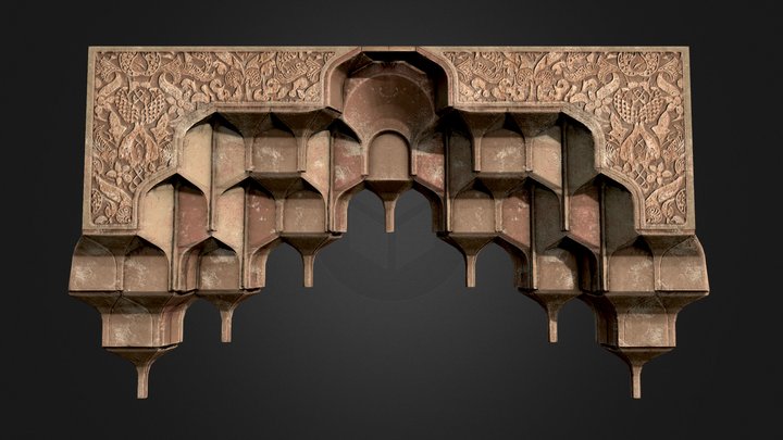 Muqarnas - Wall 3D Model