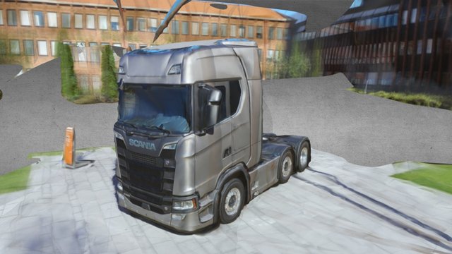 Scania S580 6x2 New generation – Modello 3D gratuito STL
