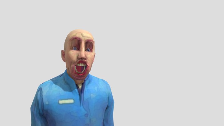 male 04 but strange 3D Model