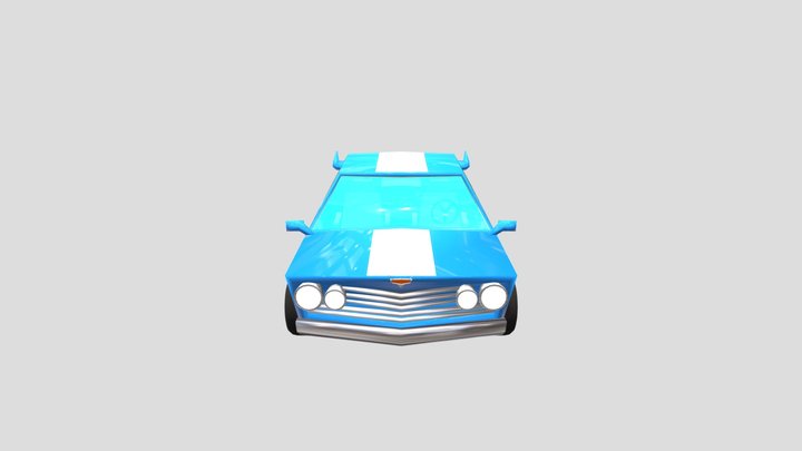 Race Car 3D Model