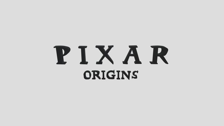 Pixar Origins 3D Model