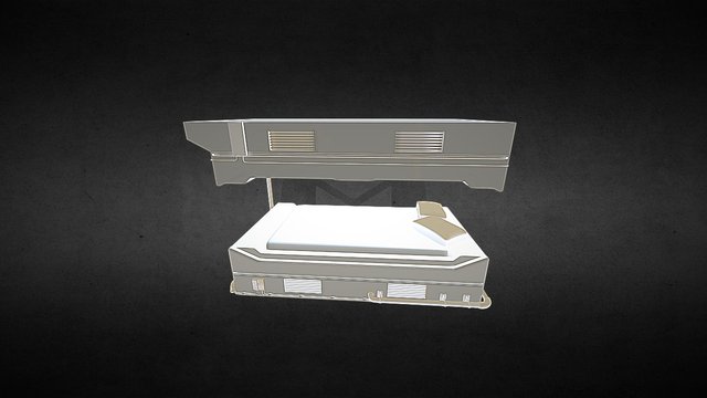 Bed V2 3D Model