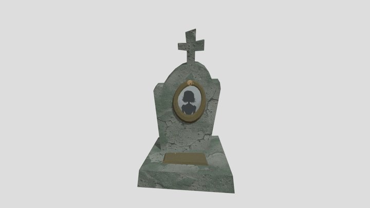Hello Neighbor - Wife Grave 3D Model