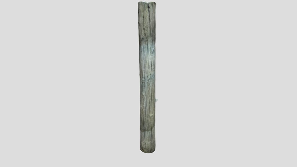 Old Wooden Post 01
