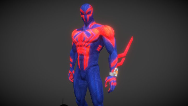 Spider-man 2099 Marvel Future Fight Heroes – Modello 3D gratuito STL