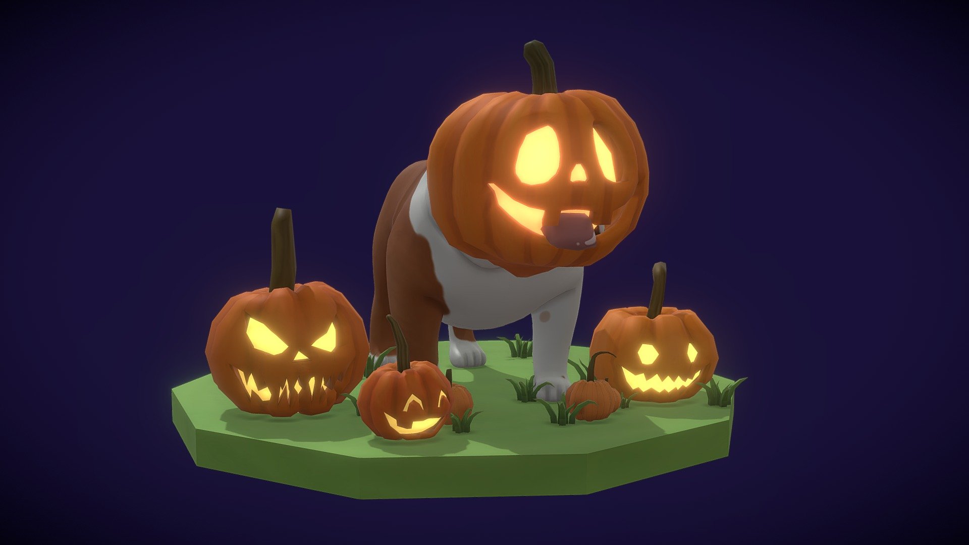 Halloween Bulldog