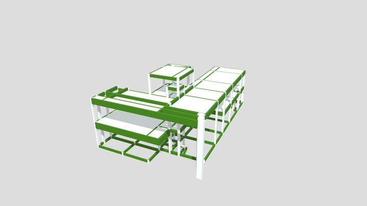 CE20 - PROJETO ESTRUTURAL 3D Model