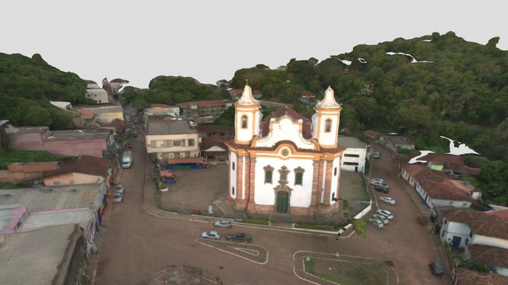 Santuário São João Batista - Barão de Cocais 3D Model
