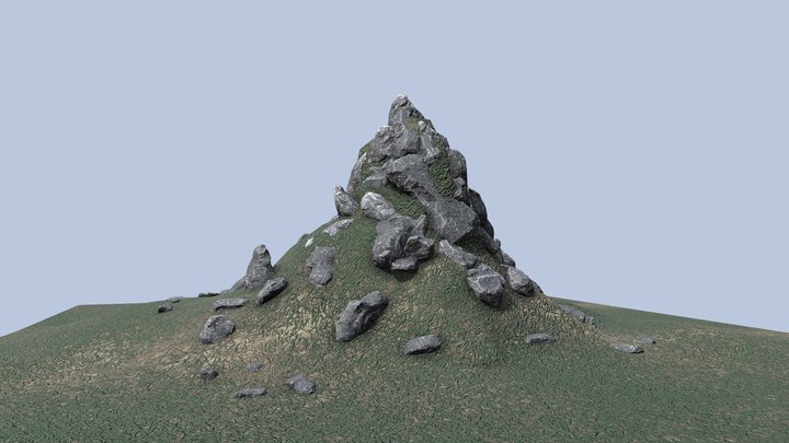 Moutain Asset 3D Model