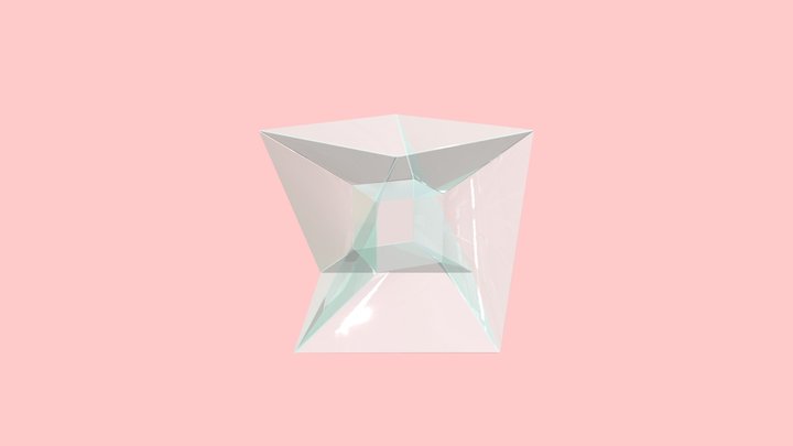 Teseract Lamp 3D Model