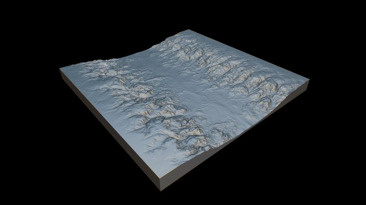 Canyon 3D Model