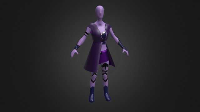 painted attempt 3D Model