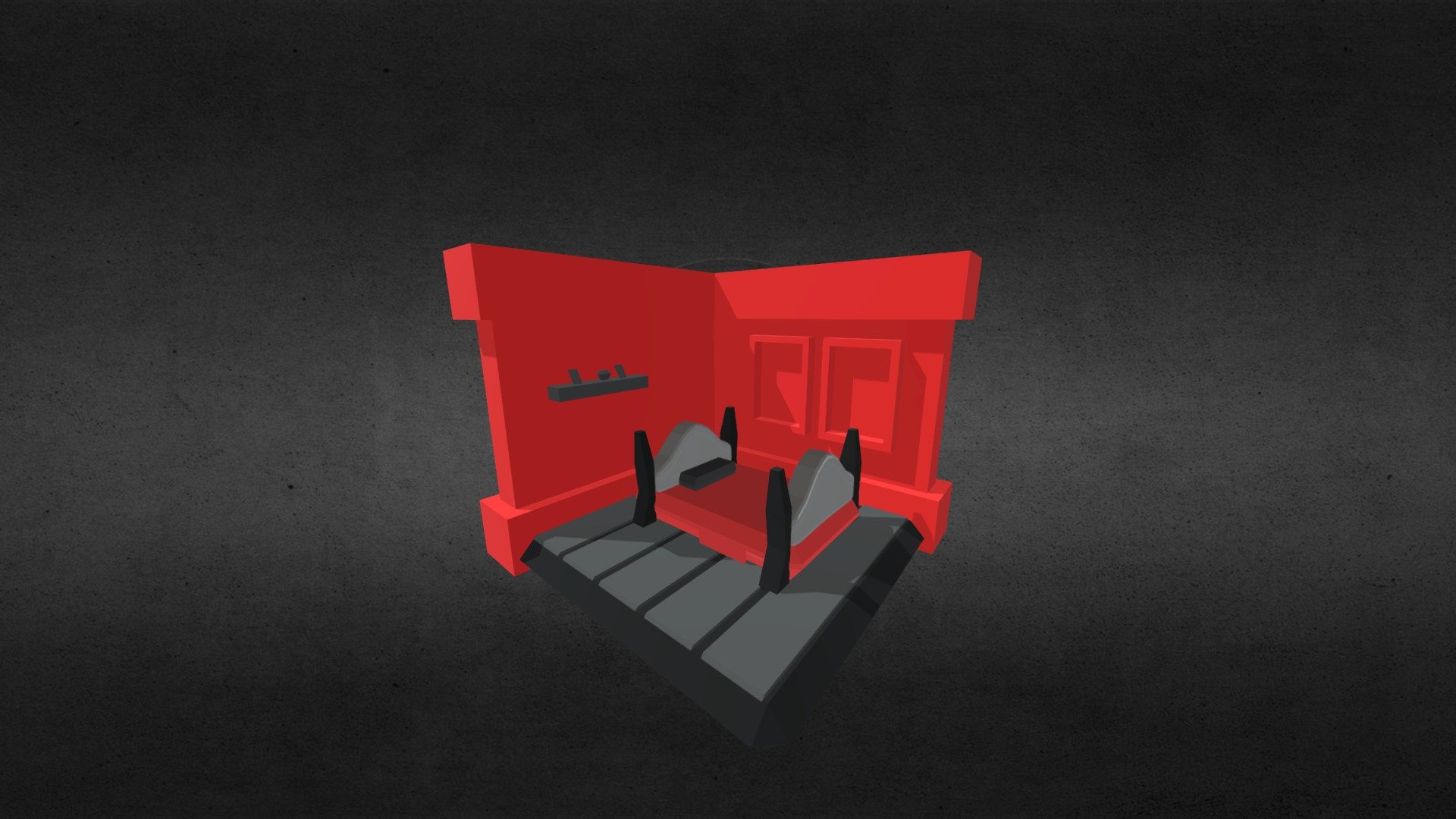 bed room - 3D model by SWIFT (@956012177) [0ae3bd4] - Sketchfab