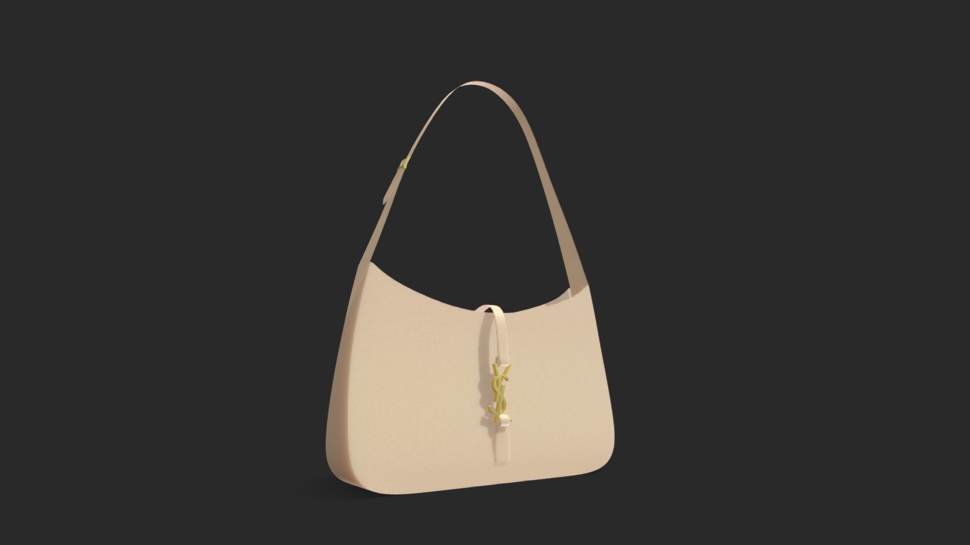 3D model Fashion Woman Handbag Louis Vuitton VR / AR / low-poly