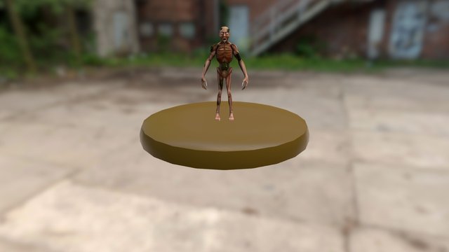 Phase 1 Zombie 3D Model