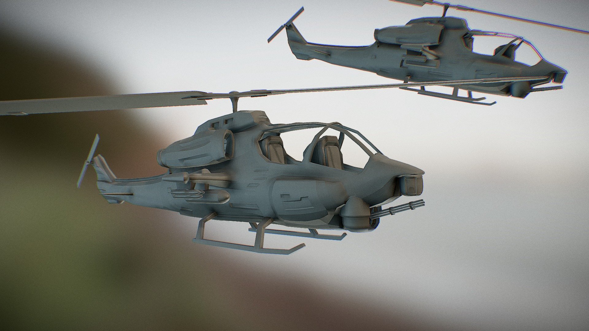 AH-1W AH-1W Super Cobra Heli
