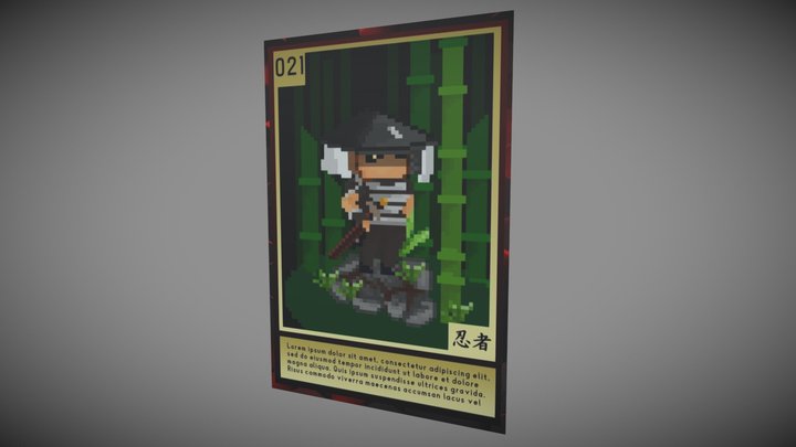cope card game 3D Model