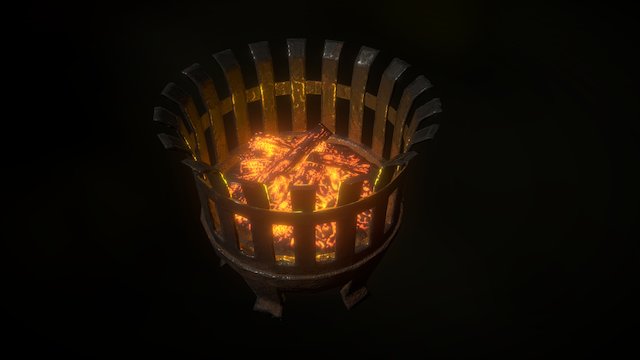 Fire LP 3D Model