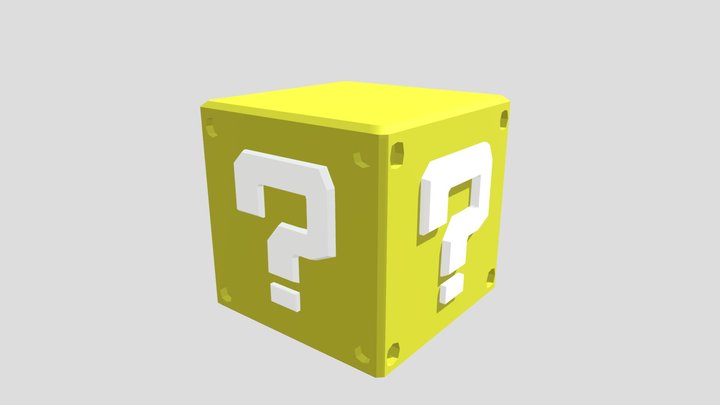 Question Block 3D Model