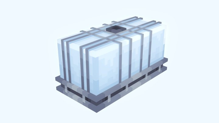 Old Fluidtank | A Minecraft Model 3D Model