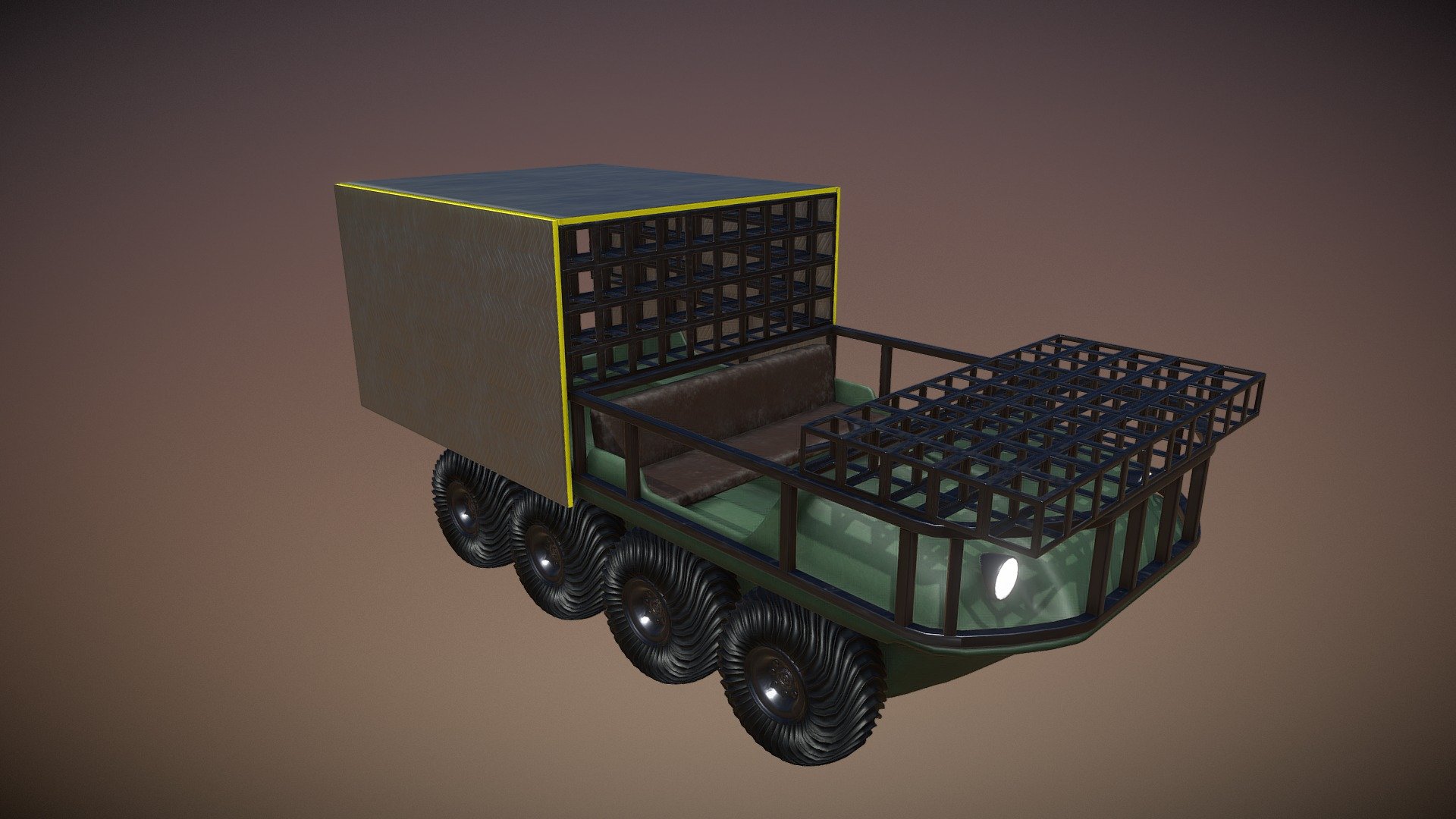 Launch Forth: Modular Logistics Vehicle, mecanic - 3D model by kyrs1979 ...