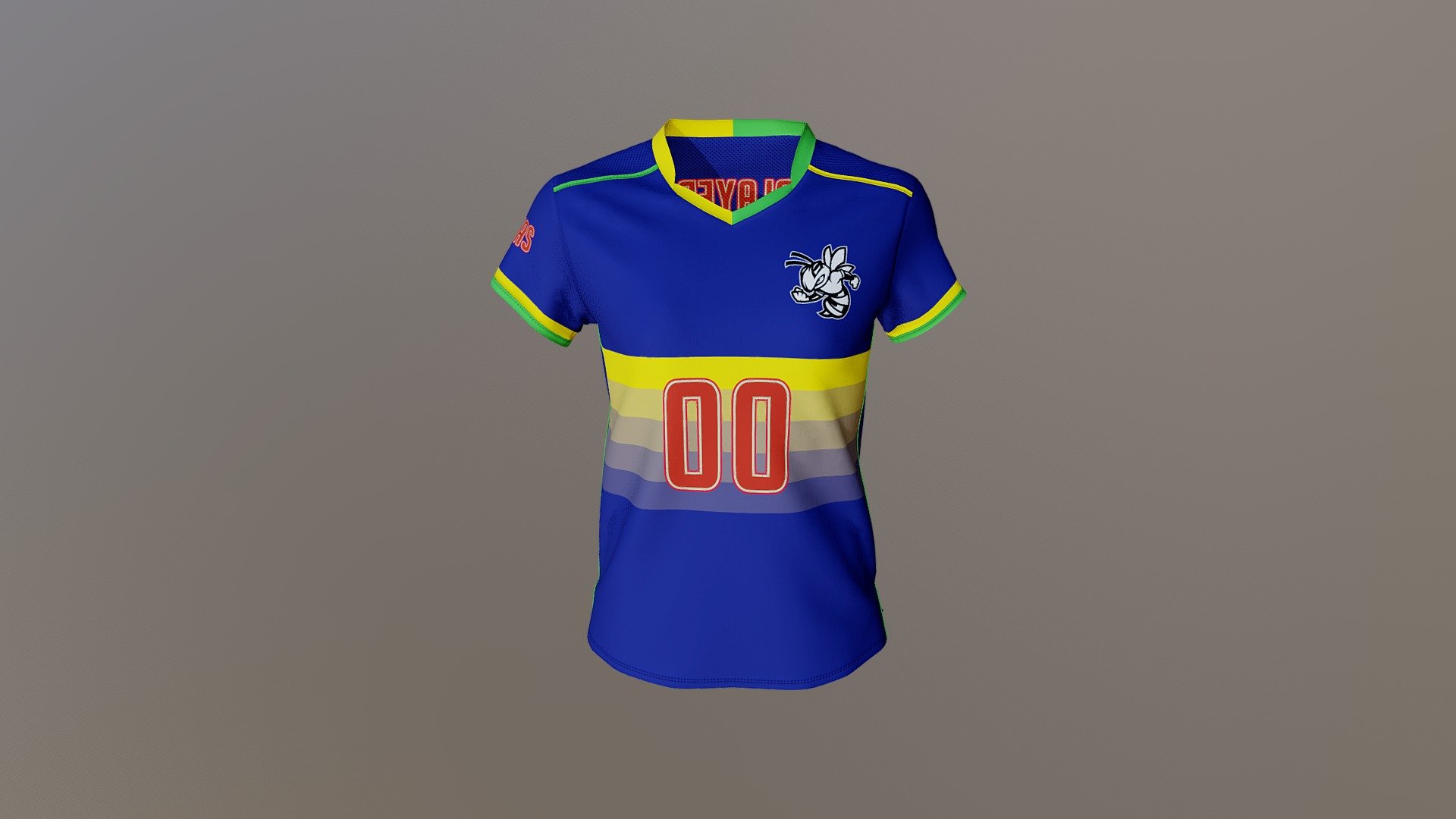 Bsn Womens Soccer Top 3D model by hughcherry [0ae6bc9] Sketchfab