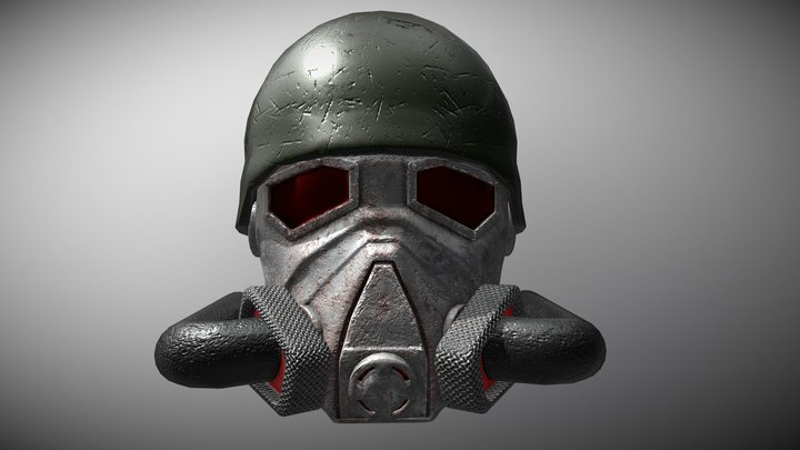 Helment 3D Model