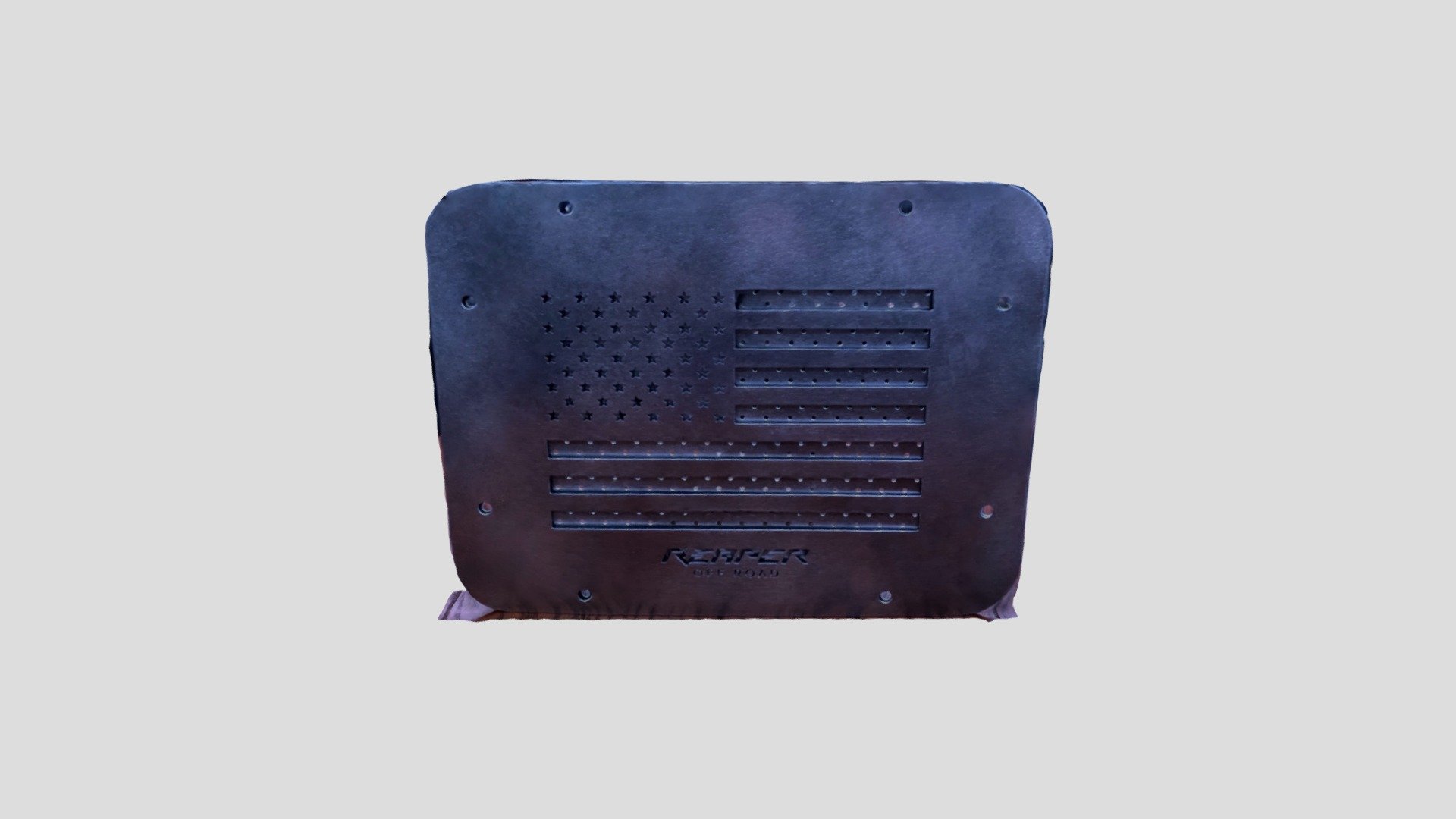 Metal flag
