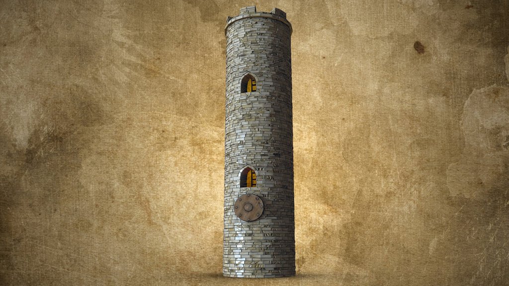 Medieval stone tower