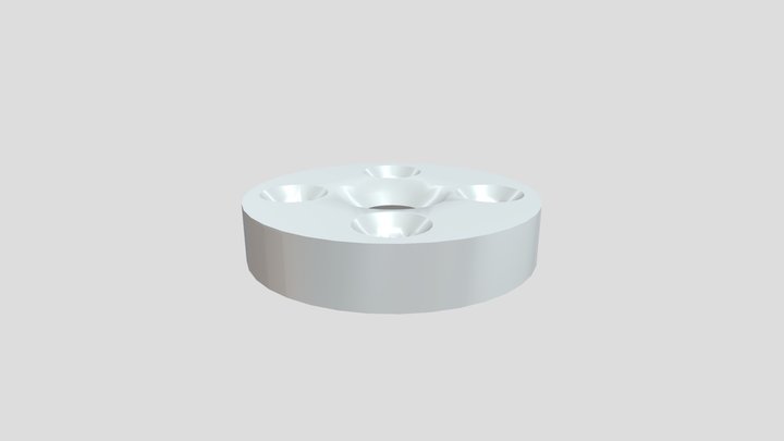 Peça de base 3D Model