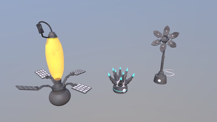 ROM - Flowers 3D Model