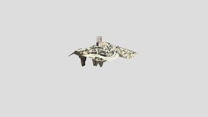 Castillo Huercal Overa 3D Model