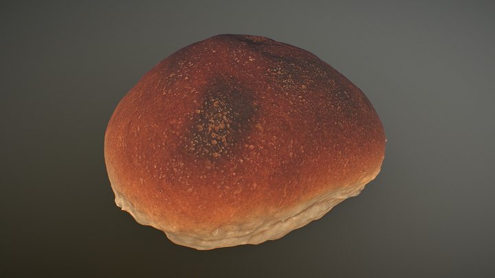 homemade bread 3D Model