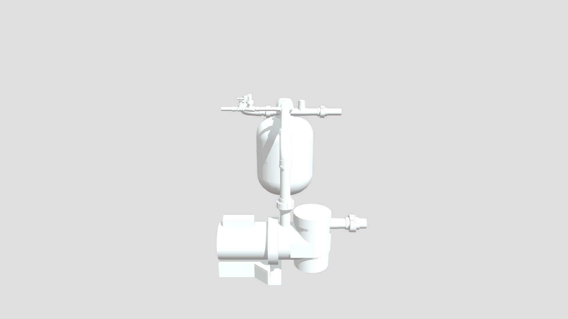 Térreo - Ligações Bomba Jacuzzi - 3D