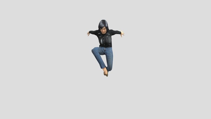 Male Dynamic Pose 3D Model