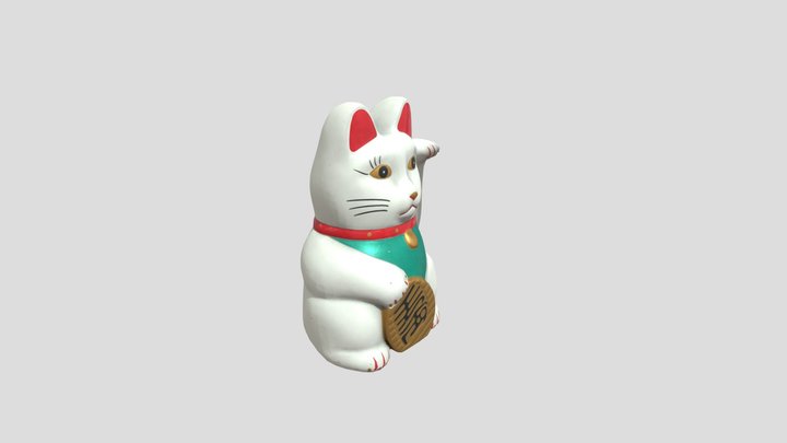 cat lucky 3D Model