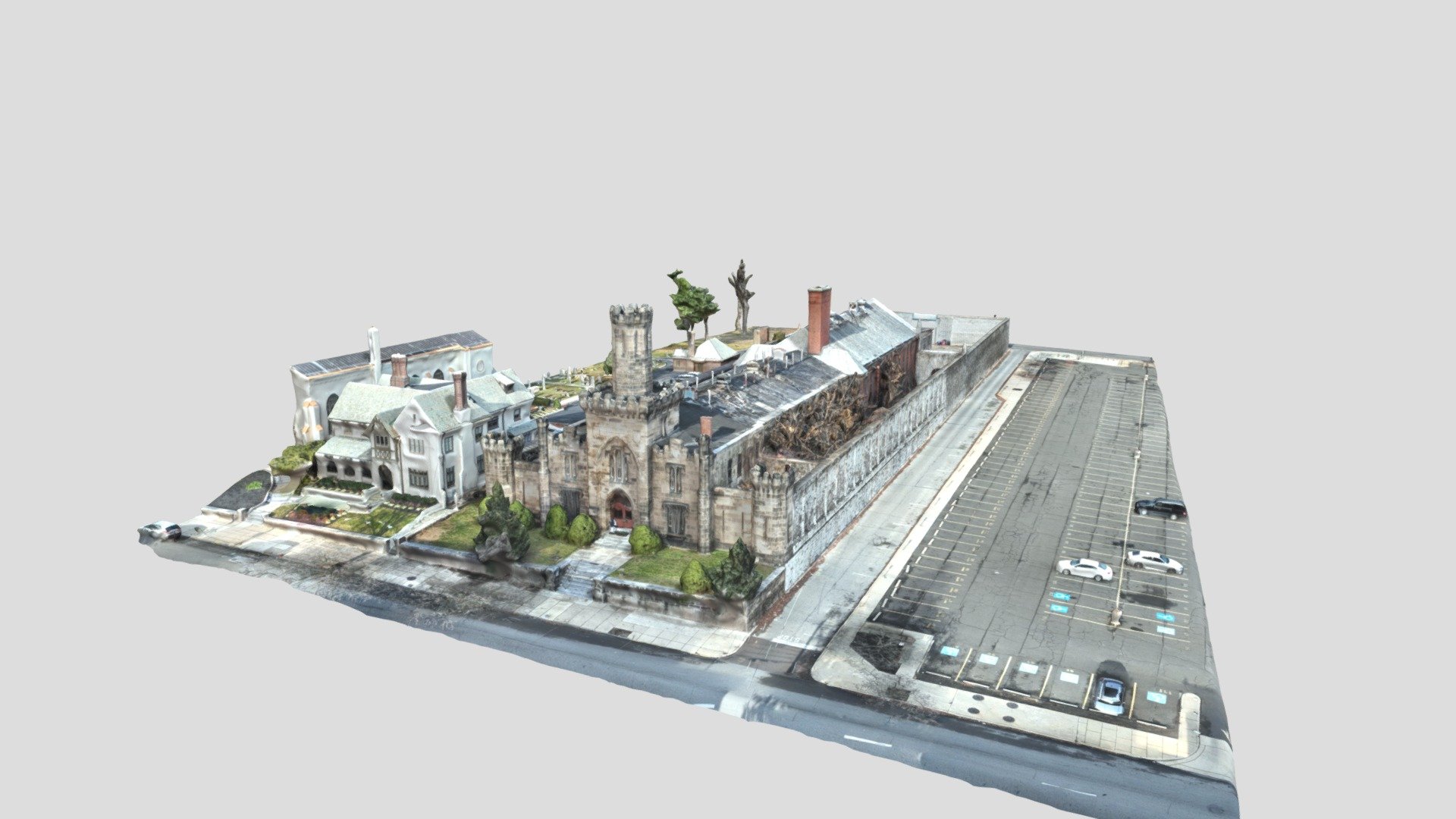 Old Norristown Prison 3D model by David Schanes (dschanes) [0aebe72